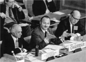 Chairman Maurice Strong at 1992 Rio Earth Summit